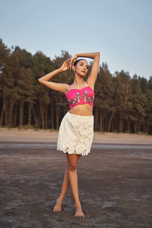 Blush Bloom Summer Co-Ord Set