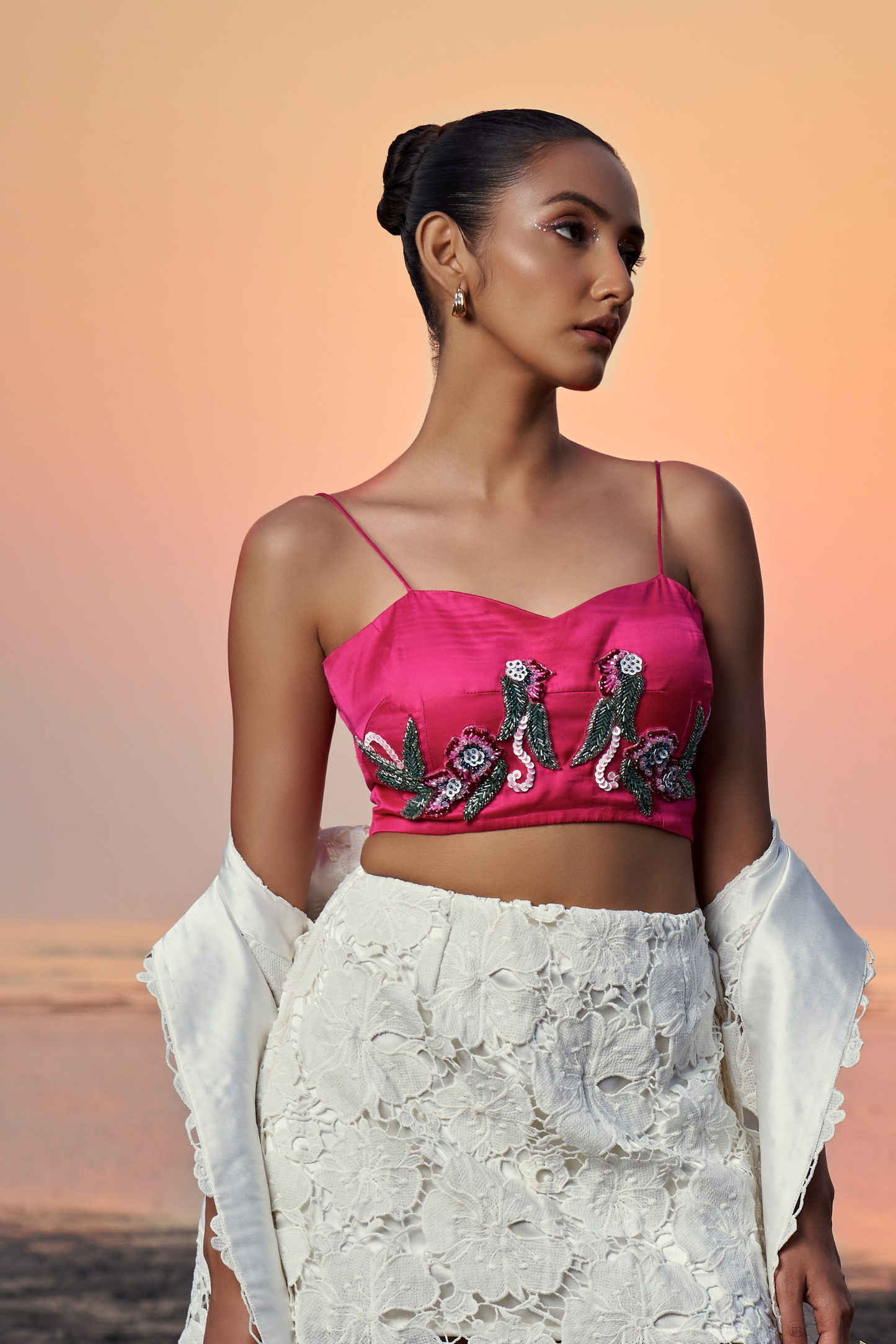 Blush Bloom Summer Co-Ord Set Bottom