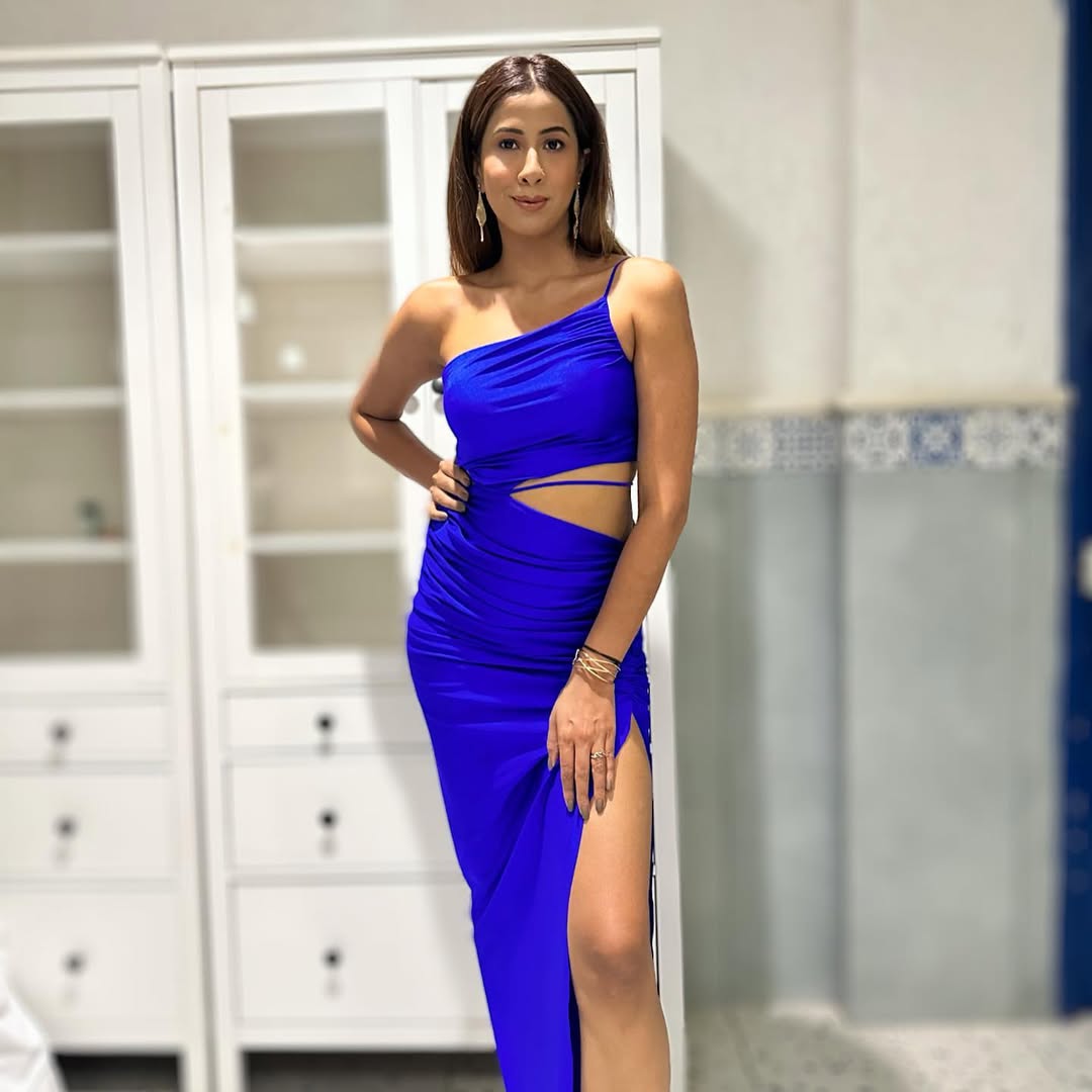 Sapphire Sleek Dress
