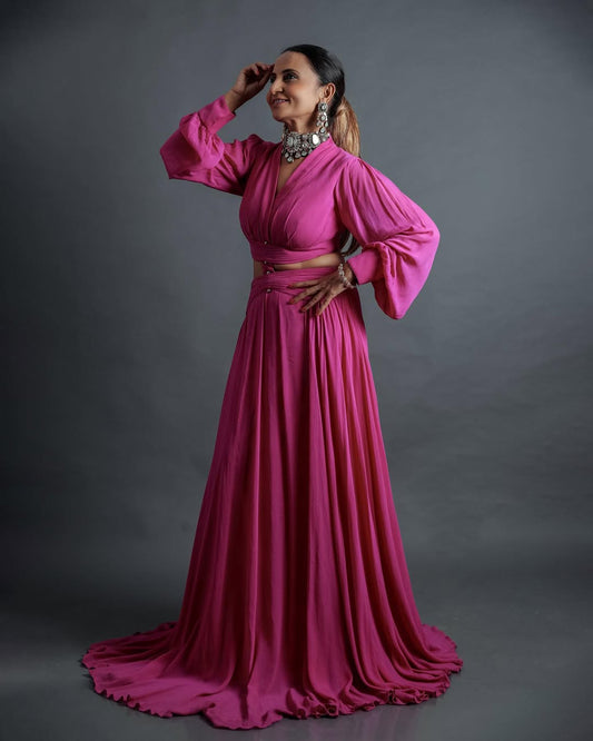 Rose Drift Gown
