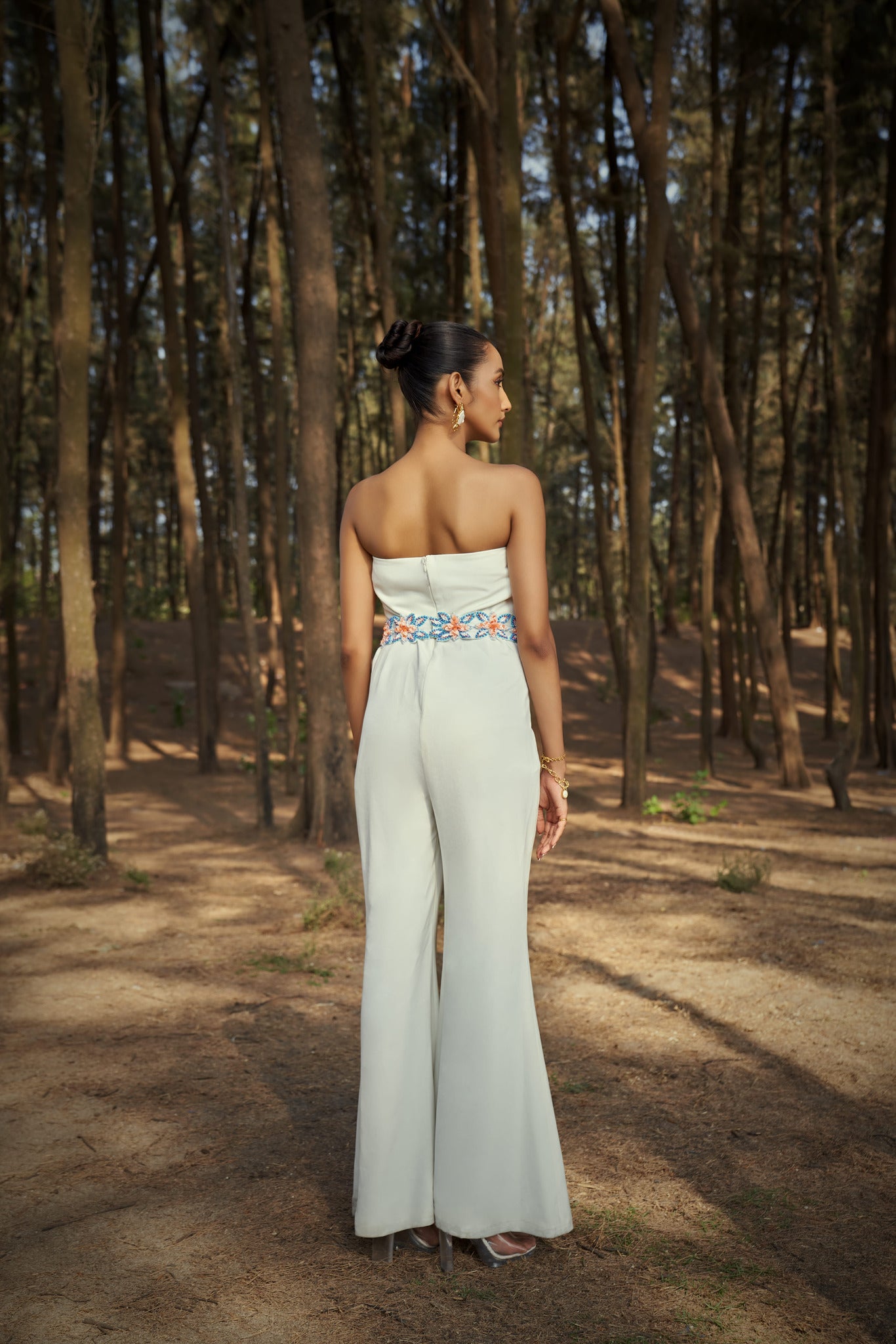 Ivory Grace Embellished Gown